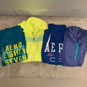 4 women’s hoodies